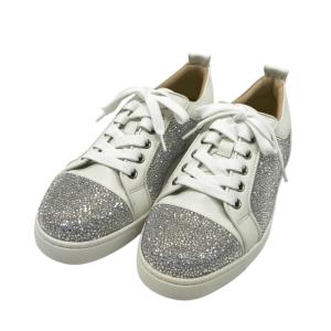 【美品】CHRISTIAN LOUBOUTIN クリスチャン ルブタン スニーカー ルイスジュニア ホワイト系 36 レディース