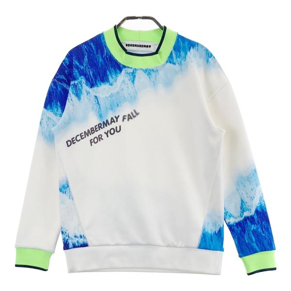 DECEMBERMAY ディセンバーメイ  スウェットプルオーバー ダンボールニット グラフィック柄...
