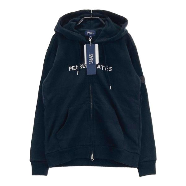 【新品】PEARLY GATES パーリーゲイツ 055-2262002 ジップパーカー  ブラック...