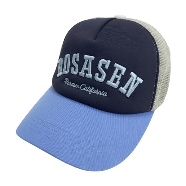 【新品】ROSASEN ロサーセン 046-56235 メッシュキャップ  ネイビー系 50 ゴルフ...