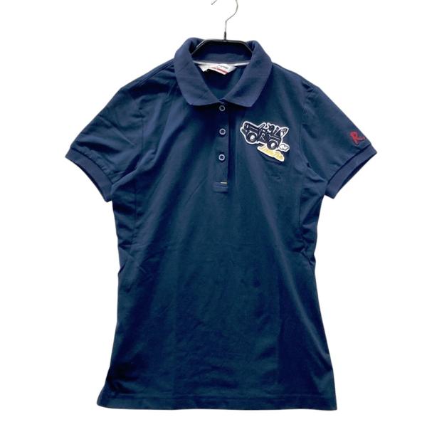 MUNSING WEAR マンシングウェア R.line C#TIG 半袖ポロシャツ  ネイビー系 ...