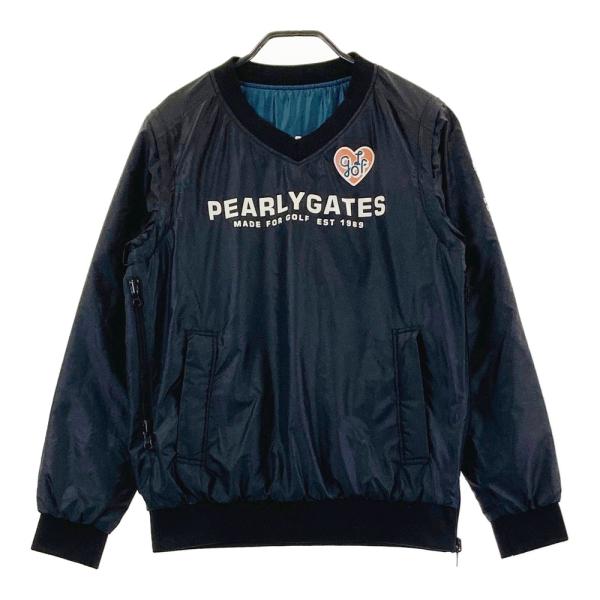 PEARLY GATES パーリーゲイツ  リバーシブル2WAY中綿スニードジャック  ブラック系 ...