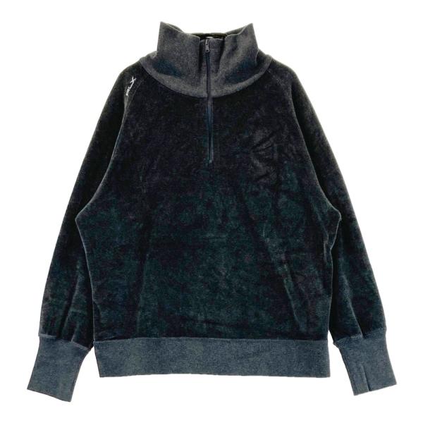 RLX ラルフローレン  ハーフジップ長袖Tシャツ  グレー系 S ゴルフウェア レディース