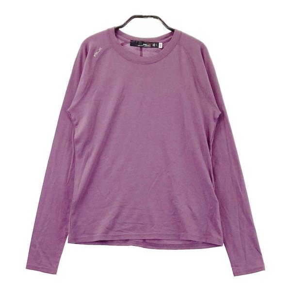 RLX ラルフローレン  長袖インナーTシャツ  パープル系 S ゴルフウェア レディース