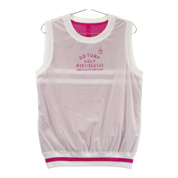 MUNSING WEAR マンシングウェア MGWPJL80 リバーシブル ニット ナイロンベスト ...