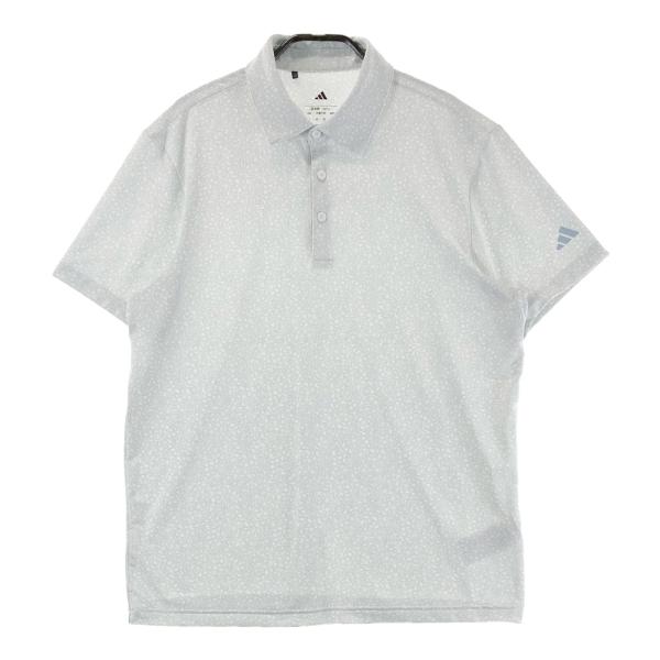 ADIDAS GOLF アディダスゴルフ 2025年モデル 半袖ポロシャツ ワンダーブルー 総柄 ホ...