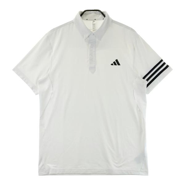 ADIDAS GOLF アディダスゴルフ IN9058 半袖ポロシャツ  ホワイト系 XL ゴルフウ...