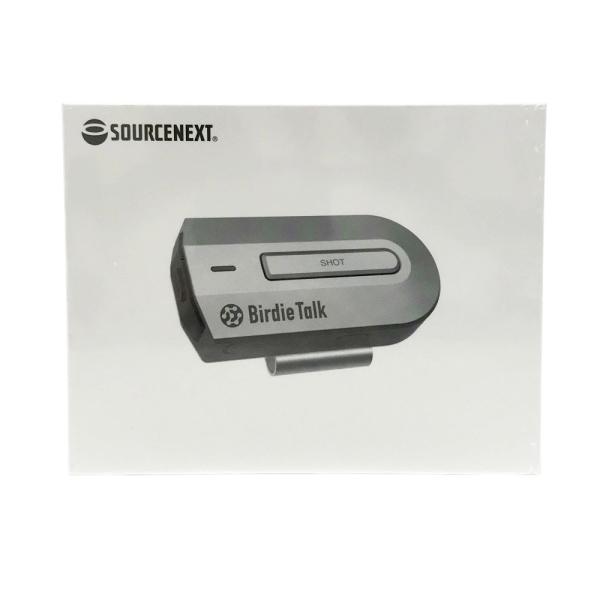 【新品】SOURCENEXT BIRDIE TALK GPSゴルフナビ  シルバー系  ゴルフウェア