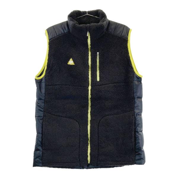 LE COQ GOLF ルコックゴルフ  ボア切替 ダウンベスト  ブラック系 L ゴルフウェア メ...