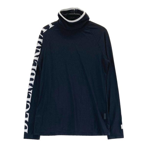 DECEMBERMAY ディセンバーメイ  ハイネック 長袖インナーTシャツ  ネイビー系 S ゴル...