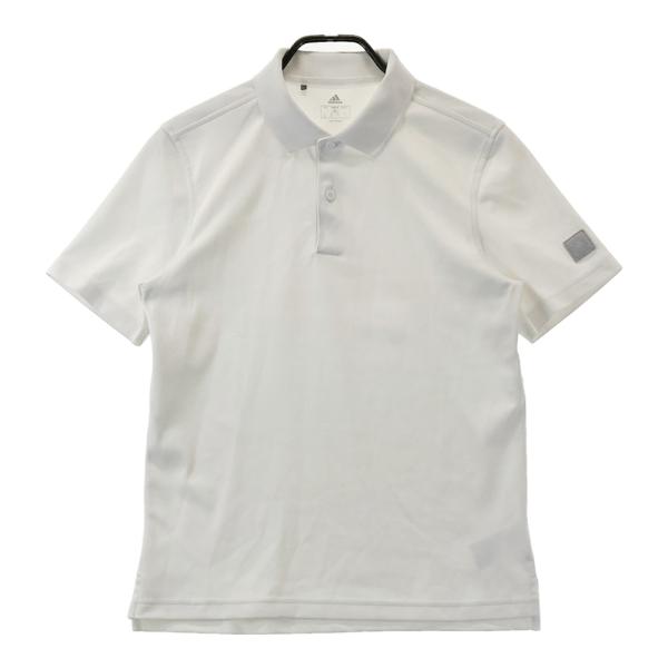 ADIDAS GOLF アディダスゴルフ  半袖ポロシャツ  ホワイト系 M ゴルフウェア メンズ