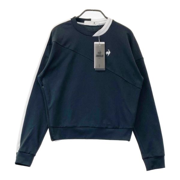 【新品】LE COQ GOLF ルコックゴルフ  長袖Tシャツ  ブラック系 M ゴルフウェア レデ...