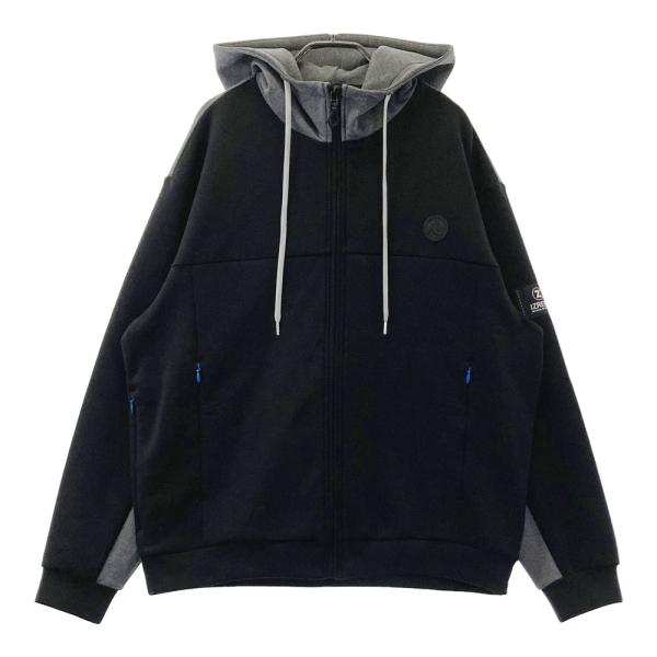 IZREEL イズリール 2024年モデル ジップパーカー  ブラック系 L ゴルフウェア メンズ