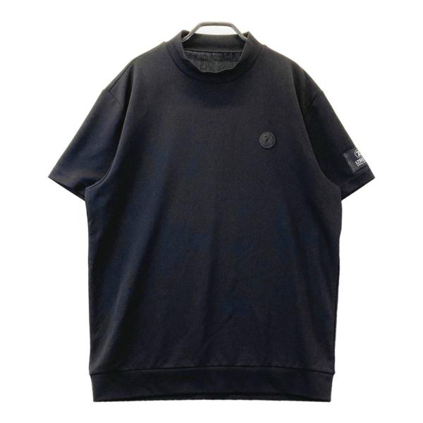 IZREEL イズリール 2024年モデル ハイネック半袖Tシャツ  ブラック系 XXL ゴルフウェ...