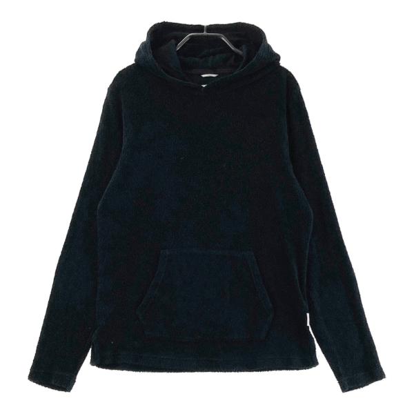 RON HERMAN ロンハーマン ×REIGNING CHAMP パイル地 長袖パーカー  ブラッ...