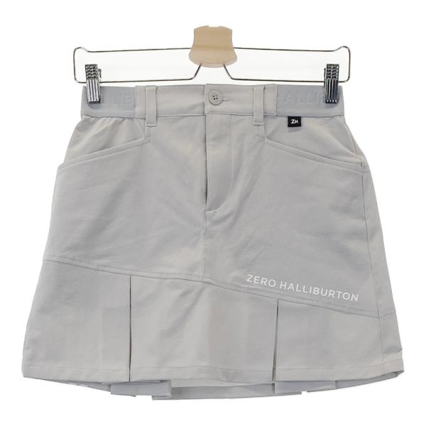 【美品】ZERO HALLIBURTON ゼロハリバートン  スカート  グレー系 M ゴルフウェア...