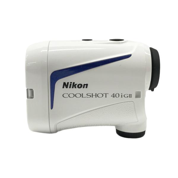 NIKON ニコン  レーザー距離計 COOLSHOT 40i GII  ホワイト系  ゴルフウェア