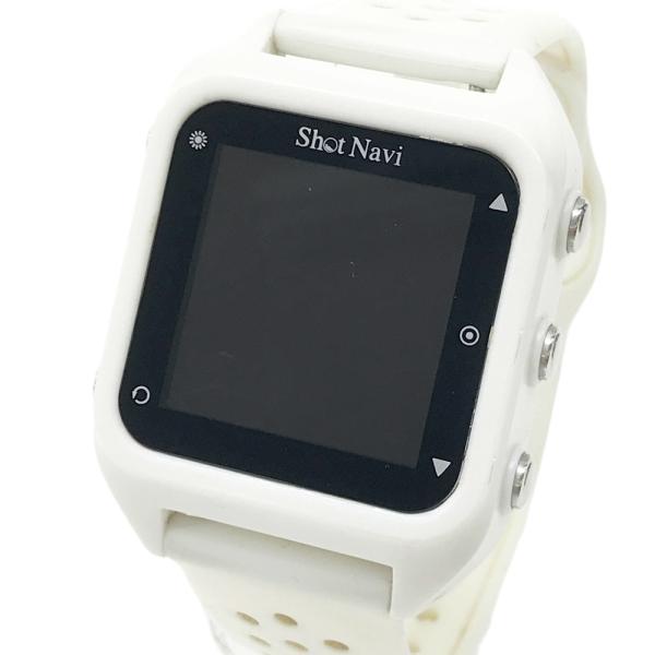 SHOT NAVI ショットナビ HuG Beyond lite ゴルフウォッチ GPSナビ  ホワ...