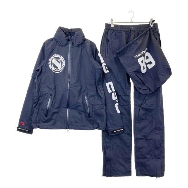 PEARLY GATES パーリーゲイツ  レインウェア セットアップ  ネイビー系 0 ゴルフウェ...