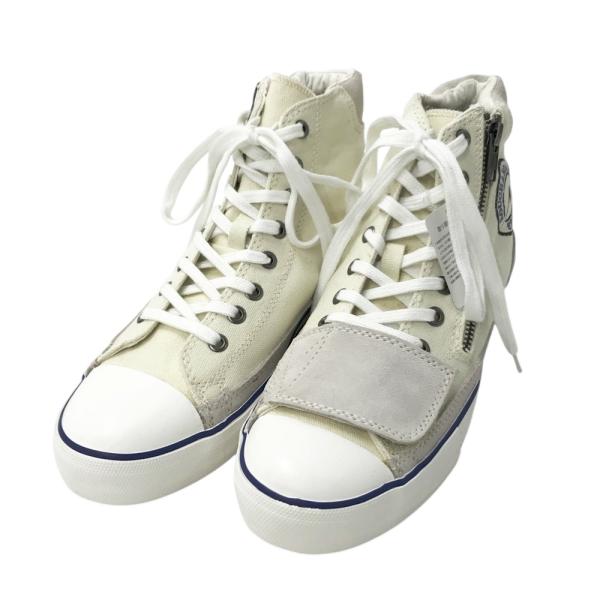 【美品】ROUGH&amp;ROAD ラフアンドロード RR5837 ラフライディングスニーカー  ホワイト...