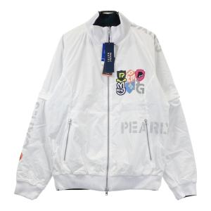 【新品】PEARLY GATES パーリーゲイツ 2024年モデル リバーシブル 2WAY 中綿ジャケット ホワイト系 6 ゴルフウェア メンズ