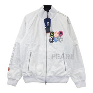 PEARLY GATES パーリーゲイツ 2024年モデル リバーシブル 2WAY 中綿ジャケット ホワイト系 4 ゴルフウェア メンズ
