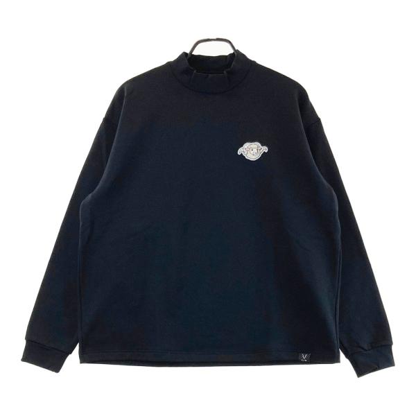 【新品】CPG GOLF シーピージーゴルフ 2109-24217 長袖ハイネックTシャツ  ブラッ...