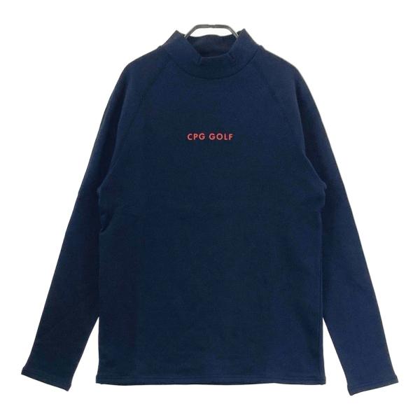 【新品】CPG GOLF シーピージーゴルフ 2109-25285 長袖モックネックTシャツ  ブラ...