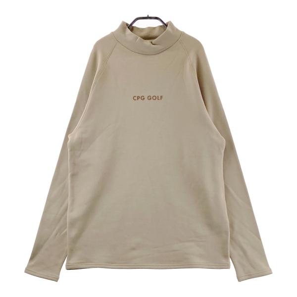 【新品】CPG GOLF シーピージーゴルフ 2109-25285 長袖モックネックTシャツ  ベー...