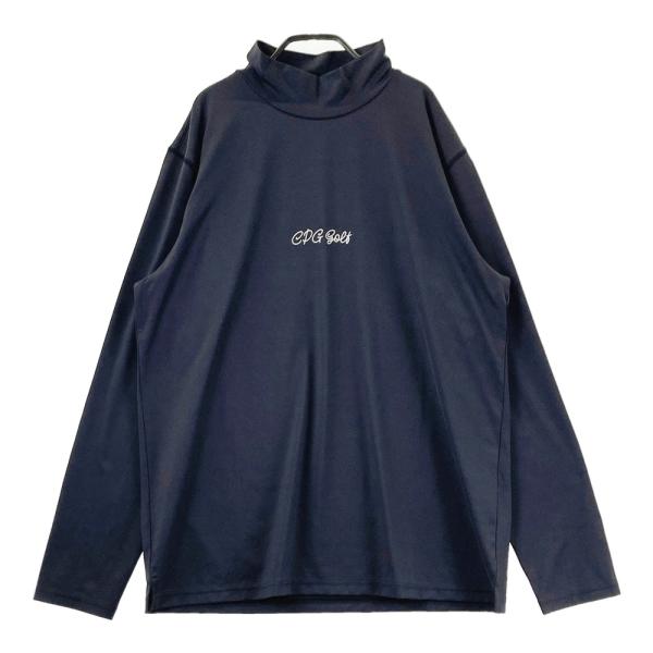 【新品】CPG GOLF シーピージーゴルフ 2109-25286 長袖モックネックTシャツ  グレ...