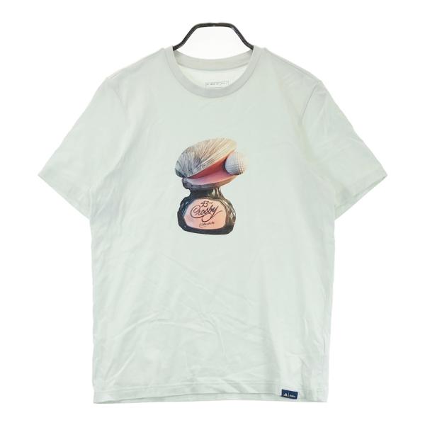 ADIDAS GOLF アディダスゴルフ × MALBON 半袖Tシャツ  グリーン系 M ゴルフウ...