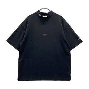 RENOMA GOLF レノマゴルフ ハイネック半袖 Tシャツ ブラック系 M ゴルフウェア メンズ