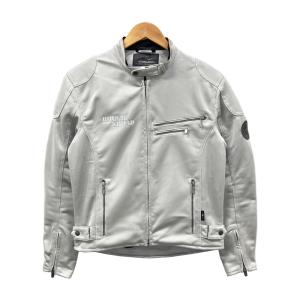 ROUGH&ROAD ラフアンドロード RR7308 ライディングジップ メッシュジャケット グレー系 L バイクウェア メンズ