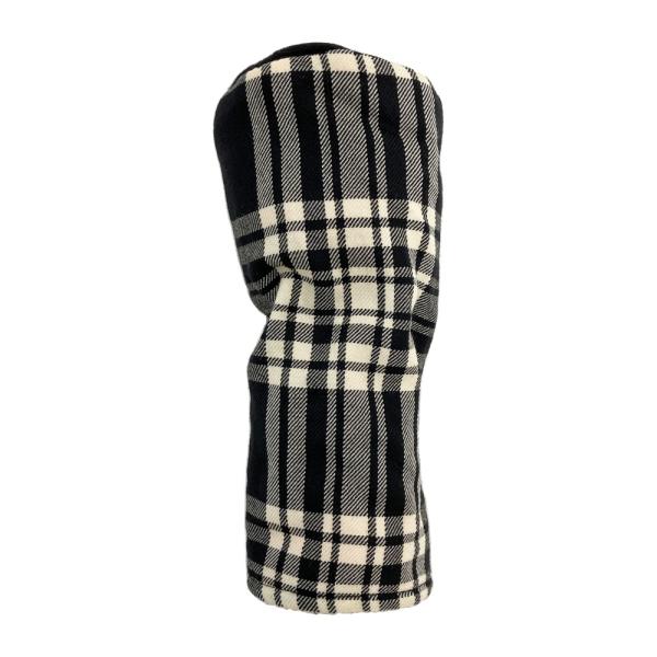 SEAMUS GOLF シェイマスゴルフ  ヘッドカバー タータンチェック柄 ブラック系 FW ゴル...