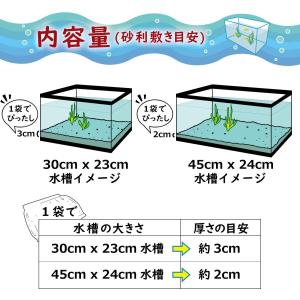 アクアリウム 水槽用底砂 国産 川玉砂利 5m...の詳細画像3