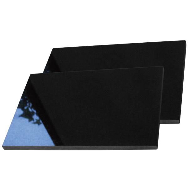 生地が引っ付かない パンこね台 のし台 安心の日本製 30×20×1.3cm 黒 ２枚セット B0F...