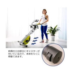 フィットネスバイク 家庭用 静音 ス、キャスタ...の詳細画像5