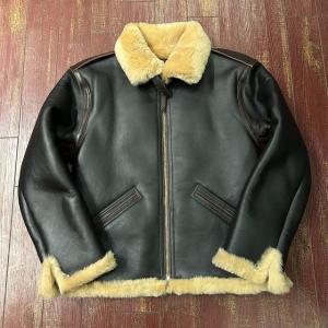 SCHOTT ショット TYPE B-6 ムートン フライトジャケット ブラウン 82