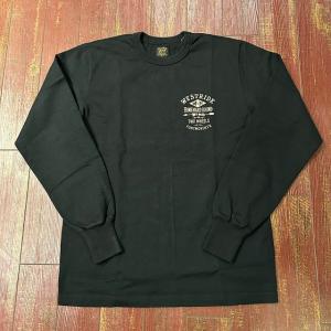 ウエストライド WEST RIDE BORDER LONG PANTS ボーダーパンツ [BLK/CRM