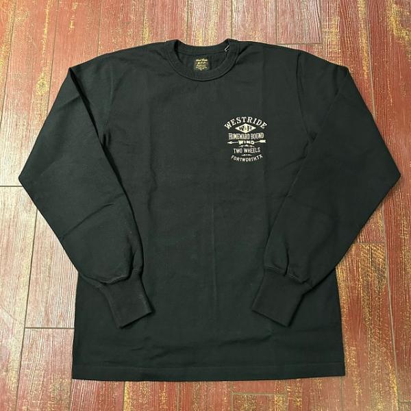 ウエストライド　プリントロングスリーブTシャツ　２５−０４ [L/T-25-04]