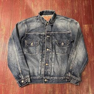 シュガーケーン　ビーチクロス　ジャケット SUGAR CANE CANE（シュガーケーン） ビーチクロス レザースリーブ