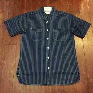 桃太郎ジーンズ（MOMOTARO JEANS） ウォバッシュストライプ長袖ワーク
