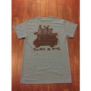 SURF A PIG　プリントTシャツ　ST−４ [ST-4]