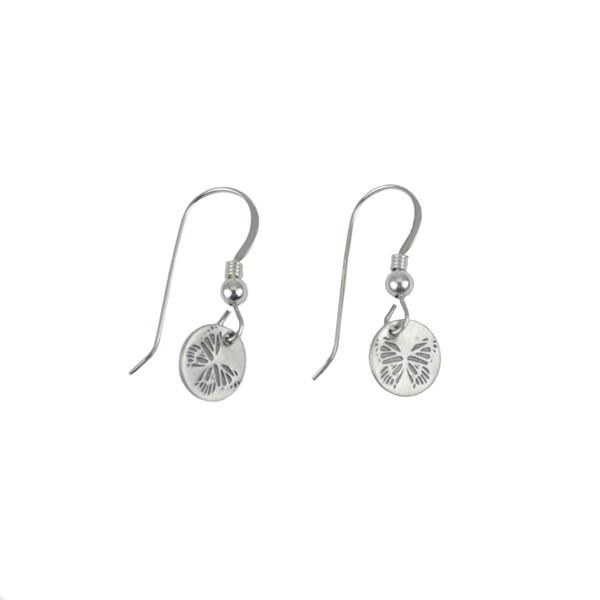 SALE 蝶々 シルバーピアス フック ひっかけ