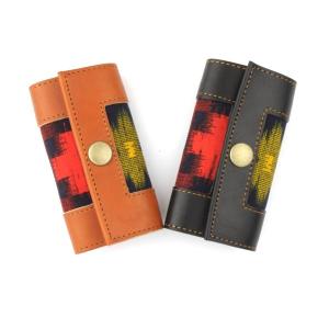 神戸のプレゼント・ギフトは工房壱の名入れ刻印ヌメ革（レザー）製品・コインキャッチ・レトロ紺