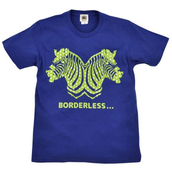 SALE メンズ Tシャツ 半袖 シマウマ 縞馬 アニマル 動物