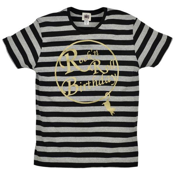 SALE メンズ ボーダーTシャツ 半袖 ネコロック 猫 ZIOZIO