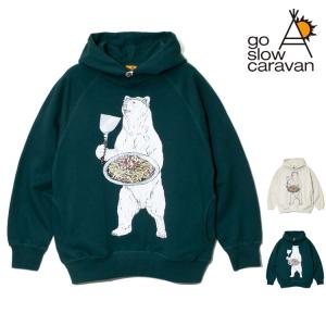 go slow caravan（ゴースローキャラバン） パーカー 長袖 裏毛 中華