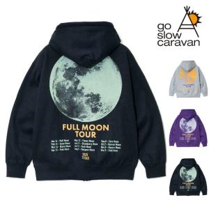 go slow caravan（ゴースローキャラバン） パーカー eco lead 裏起毛