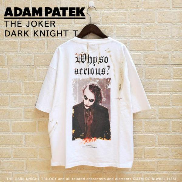 THE JOKER ジョーカー DARK KNIGHT ダークナイト コラボ 半袖Tシャツ プリント...